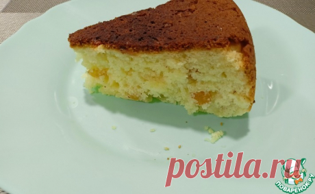 Творожный кекс с изюмом Кулинарный рецепт