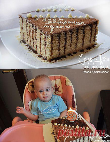 Торт из вафельных коржей | Кулинарные рецепты от «Едим дома!»