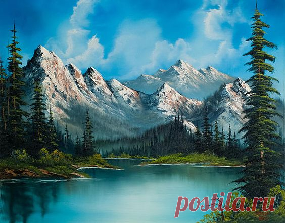 Художник Bob Ross / Дизайн для всех!