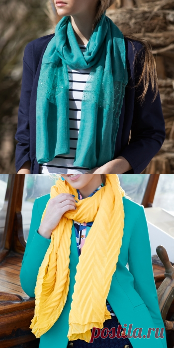 Trendy Scarfs von Faberlic
Breeze and
Golfstream (yellow)