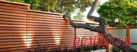 Красивые деревянный забор своими руками: устройство заборов из дерева