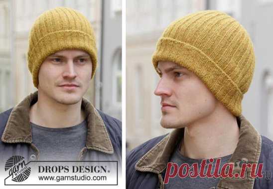 Шапка «Солнце в городе» для мужчин спицами от Дропс дизайнеров
описание по ссылке:       http://povjazem.ru/vyazanie-dlya-muzhchin/shapka-sharf/shapka-solntse-v-gorode-dlya-muzhchin-spicami
