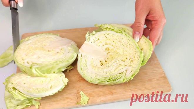 Часто готовлю «сытную» капусту на ужин. Вкуснее чем с мясом и жарить ничего не нужно. Делюсь новым рецептом | Дарья Стрелкова | Дзен