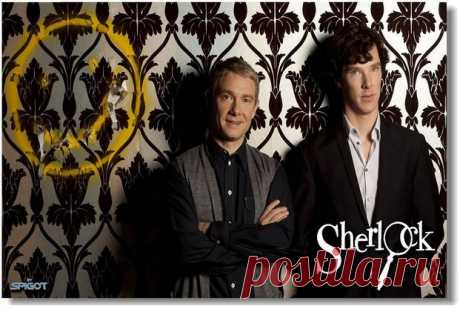 Купить шерлок холмс, sherlock - постер, плакат, афиша №18 по низкой цене