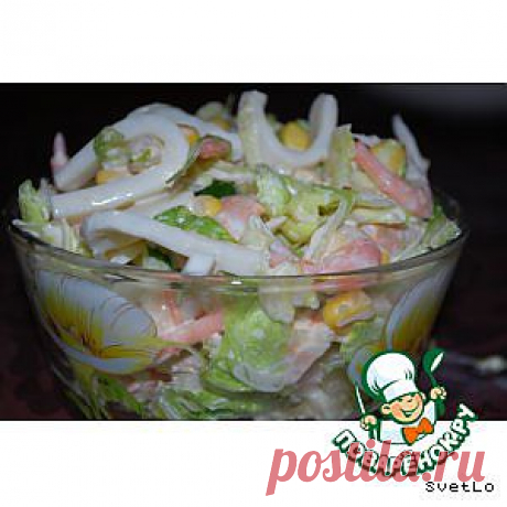 Салат из морепродуктов - кулинарный рецепт