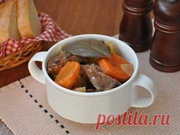 Жаркое из говядины - простой и вкусный рецепт с пошаговыми фото