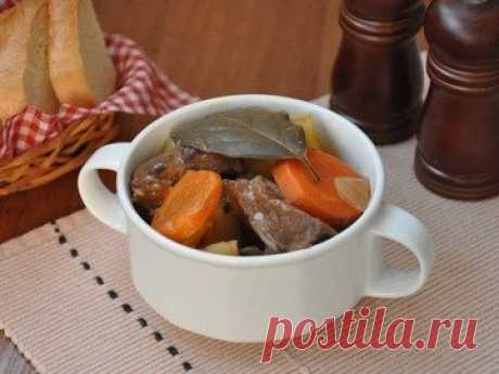 Жаркое из говядины - простой и вкусный рецепт с пошаговыми фото