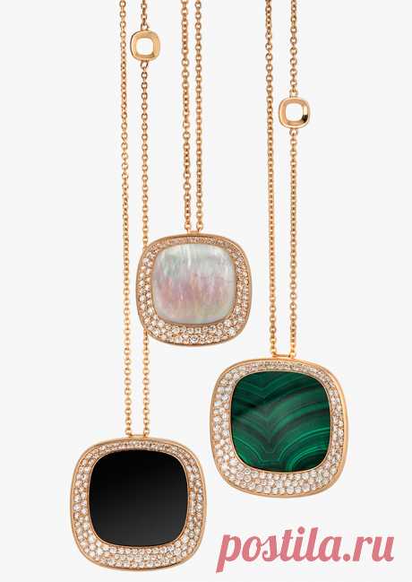 Самоцветы и шестидесятые в новых украшениях Roberto Coin