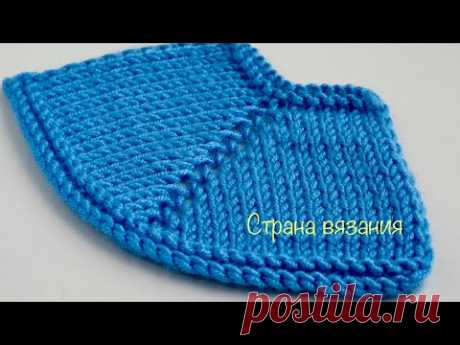 Вязальные советы. Ажурная линия реглана. Knitting tips. Openwork raglan line.