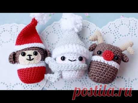 Идеи на Новый год ♥ Мои вязаные новинки ♥ Амигуруми - YouTube