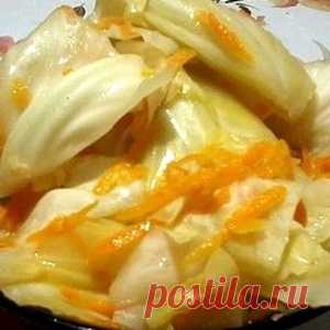 Капуста в горячем рассоле. Это бомба, а не рецепт
