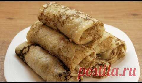Блинчики с мясом