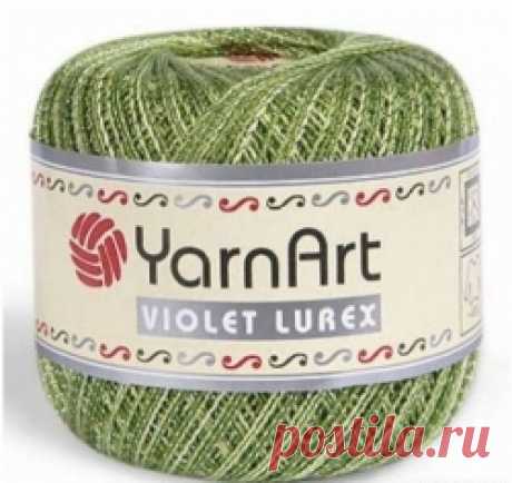 Пряжа «Violet» хлопок мерсеризет