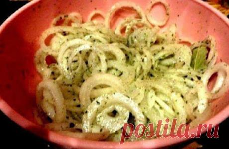Самые вкусные рецепты: Маринованный лучок для шашлыка, салатов и просто с хлебушком покушать
