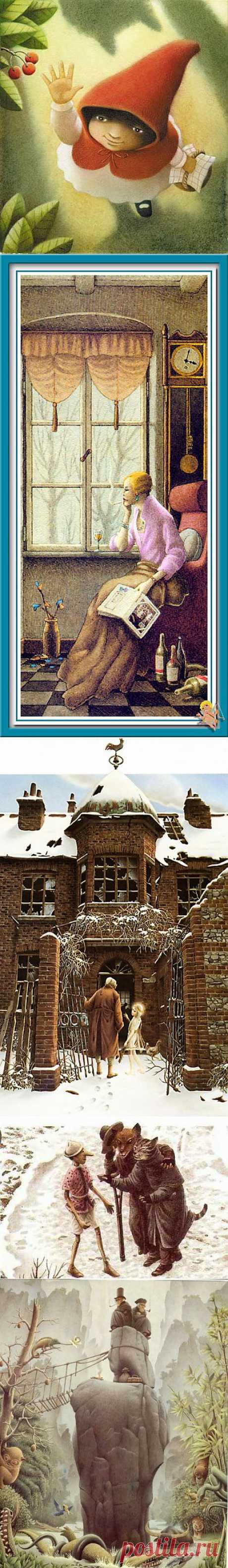 Иллюстратор Roberto Innocenti (119 работ) » Картины, художники, фотографы на Nevsepic