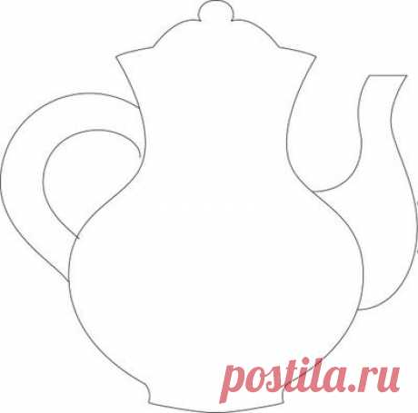 (299) teapot template | Пэчворк