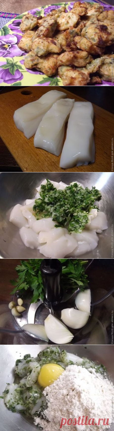 👌 Маринованные жареные кальмары, рецепты с фото