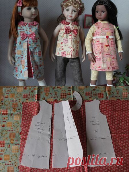 KIDZ'N'CATS-patron E - Robe ou tunique à pli creux- Robe chasuble - Ma p'tite école de couture...