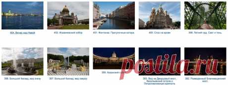 Санкт-Петербург - фото. Красивые виды Санкт-Петербурга и Петергофа..