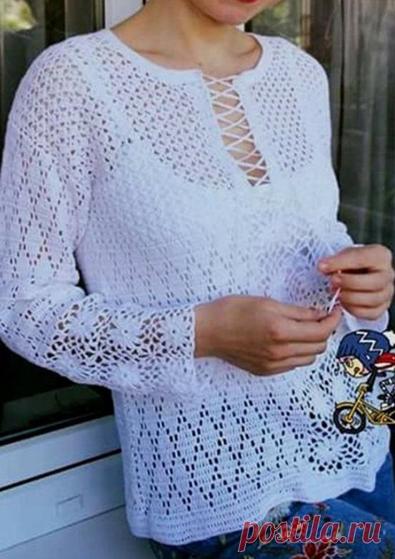 Туника крючком 2019