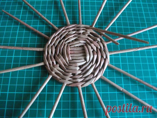 Плетение из газет корзины для начинающих.Мастер класс.