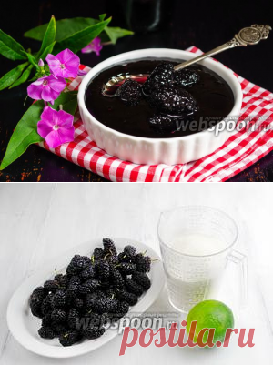 Джем из шелковицы рецепт с фото, как приготовить на Webspoon.ru