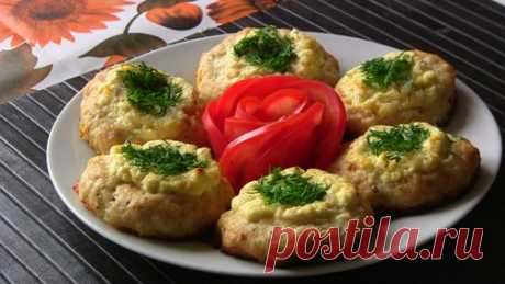 Ватрушки из куриного фарша