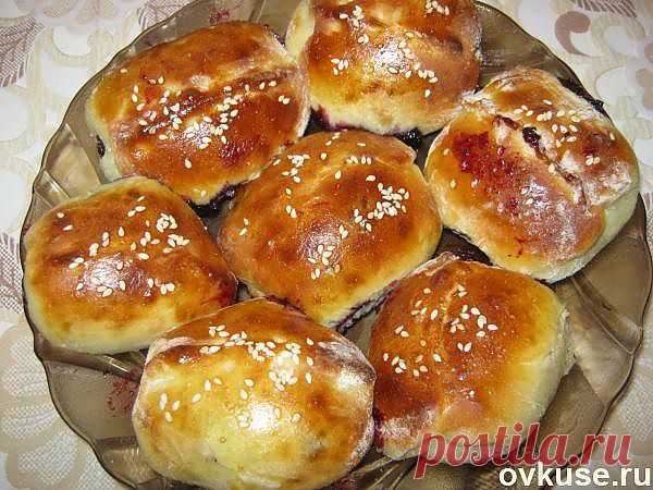 Булочки ароматные со смородиной - Простые рецепты Овкусе.ру