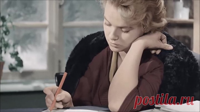 Белым снегом Алиса Игнатьева Пелагея Кадры из фильма Весна на Заречной улице