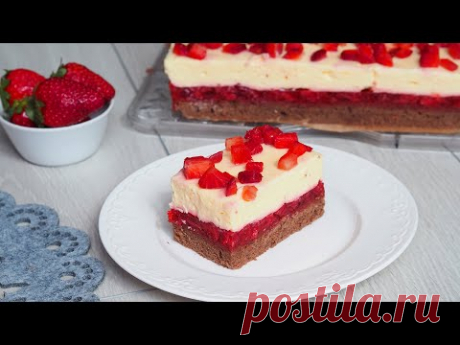 Клубничный пудинг 🍓