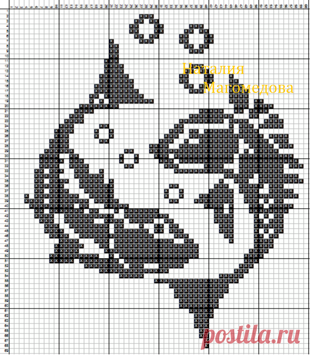 Филейные схемы.Рыбки