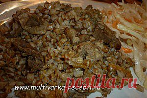 Гречка с мясом в мультиварке |