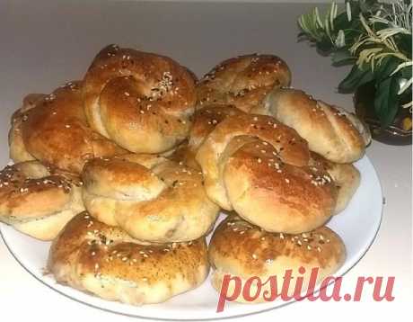 Слоёные булочки (из турецкой кухни)