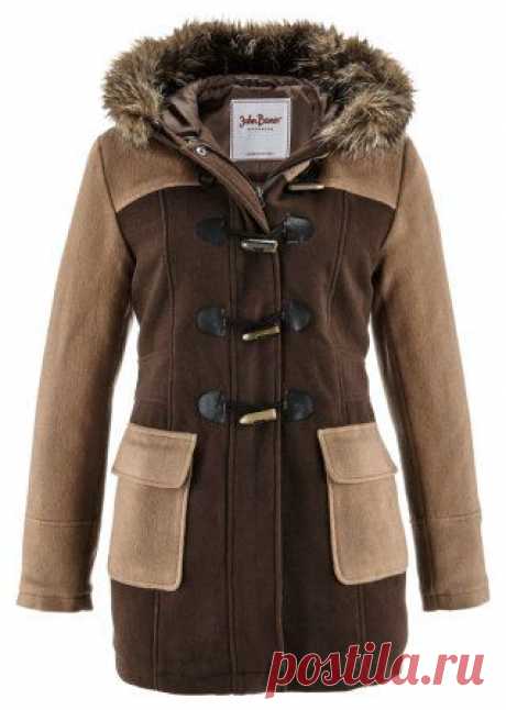 Дафлкот антрацитовый/черный - John Baner JEANSWEAR - bonprix.kz