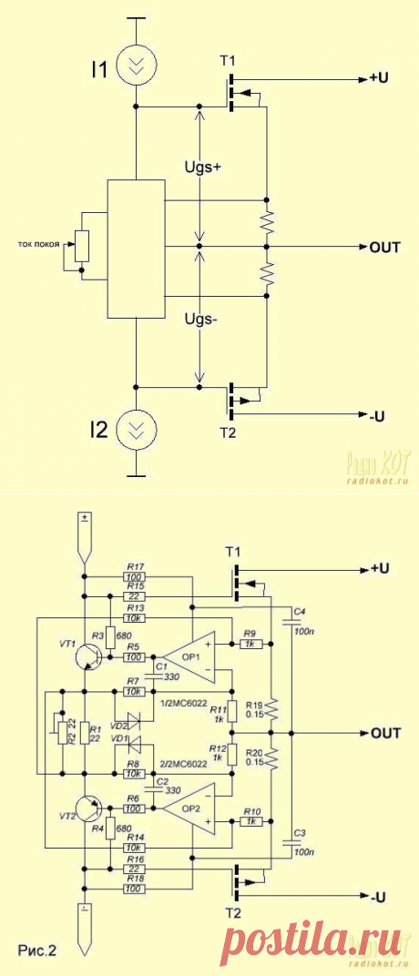 РадиоКот :: Super A-Non switching output stage