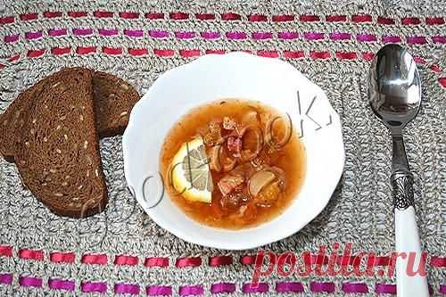 Хорошая кухня - солянка по-архиерейски. Кулинарная книга рецептов. Салаты, выпечка.