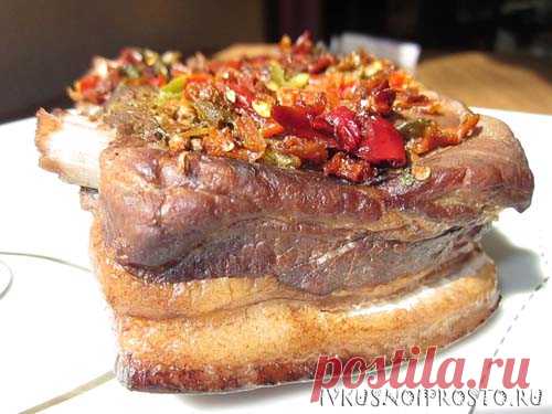 Копченая буженина в мультиварке - рецепт с фото | И вкусно и просто