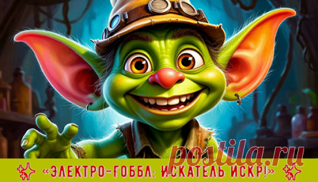 ✨ «Электро-Гоббл: Искатель искр!» ✨