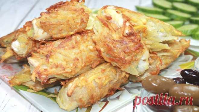 Сочная и нежная рыба в кляре