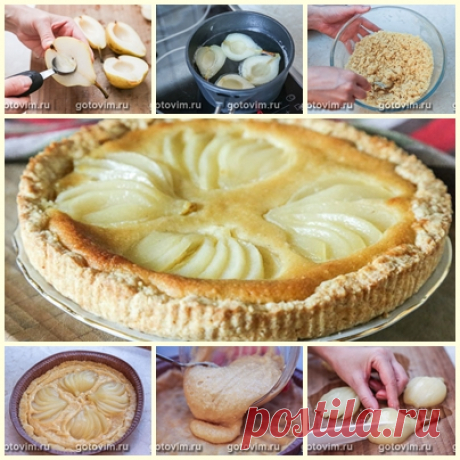 Пирог с грушами Bourdaloue