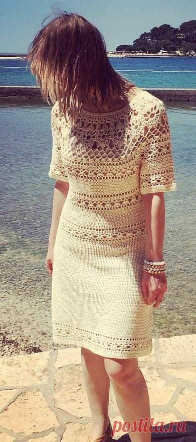 54+ Summer Style Crochet Dresses Patterns and Design Ideas - Page 46 of 53 - Women Crochet Blog Summer style is not much easier than clothes. And thanks to its beautiful open seams, knit dresses are perfect for hot days. However, these open crochet stitches cannot be worn alone. Match your knit dress with an all-round suit or a basic T-shirt at the bottom or simply put it on the beach. Hate points? …