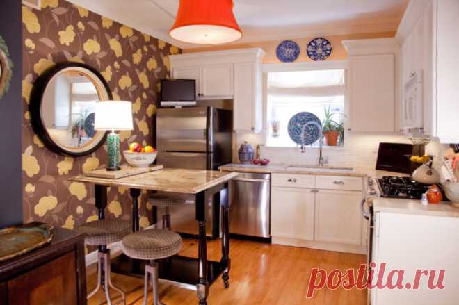 15 самых свежих идей для интерьера маленькой кухни, которые сделают ее стильной и уютной