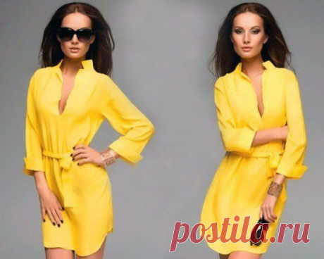 ✂ Платье-рубашка ✔  / Путь моды