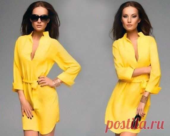 ✂ Платье-рубашка ✔  / Путь моды