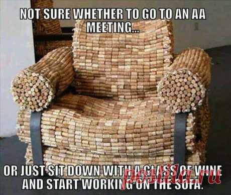 Не уверен, пойти ли мне на встречу анонимных алкоголиков... Или пе. / Неформальный Английский