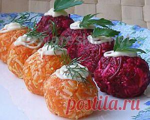 Овощные шарики.