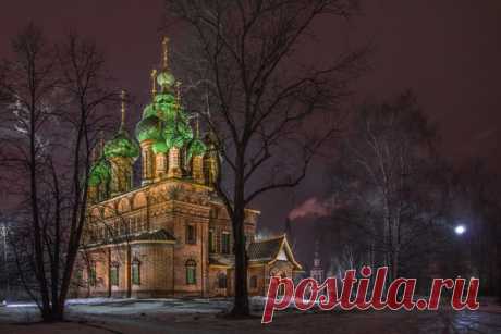 Церковь Иоанна Предтечи. Ярославль. Автор фото – Алексей Князев: Спокойной ночи.