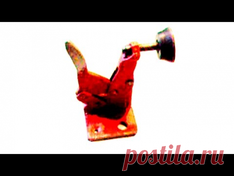 ЭКСЦЕНТРИКОВИЙ ПРИЖИМ СВОИМИ РУКАМИ .The eccentric clamp OWN HANDS