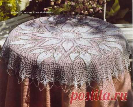 Irish crochet &: CROCHET DOILY ... САЛФЕТКА