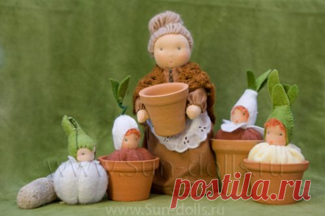 Мастерская sun-dolls. Весенние гномики